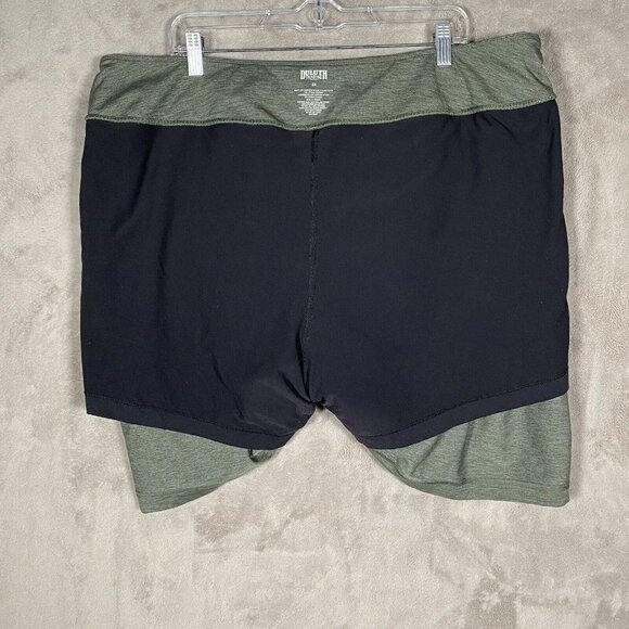 Duluth NoGa Skort UPF 50 Pockets Green Outdoor Hiking Stretch Skirt - Picture 6 of 10